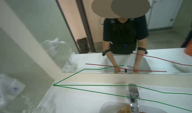 Preparing cleaning cloths: egocentric robotics sample