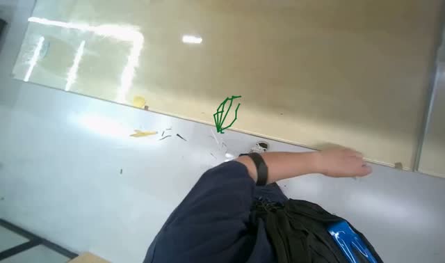Cleaning table surface: egocentric robotics sample