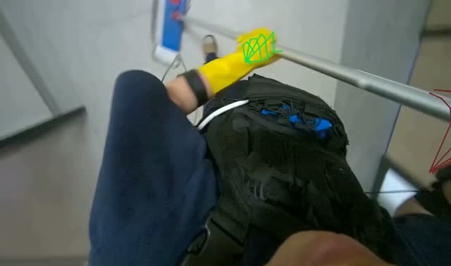Mopping the lecture hall floor: egocentric robotics sample