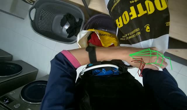 Sorting and folding socks: egocentric robotics sample