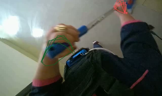 Mopping floor: egocentric robotics sample