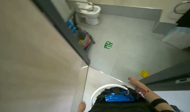 Cleaning bathroom sink: egocentric robotics sample
