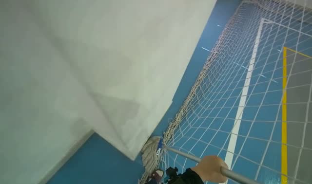 Mopping floor and walls: egocentric robotics sample