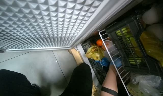 Retrieving produce from refrigerator: egocentric robotics sample