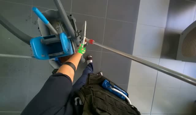 Managing cleaning equipment: egocentric robotics sample