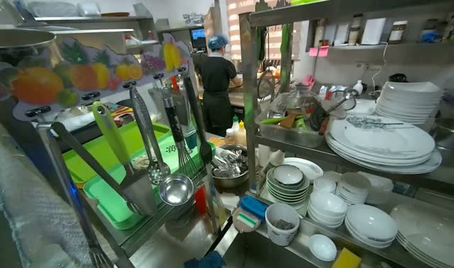 Cooking food in pan: egocentric robotics sample