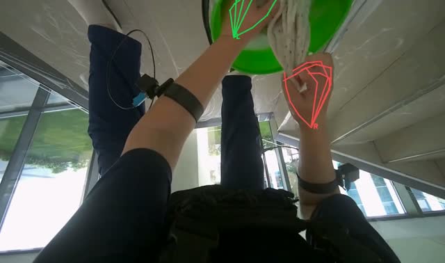 Washing and wringing mop: egocentric robotics sample