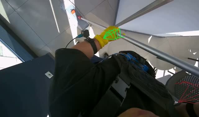 Mopping floor: egocentric robotics sample
