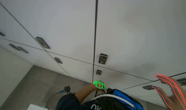 Organizing and cleaning lockers: egocentric robotics sample