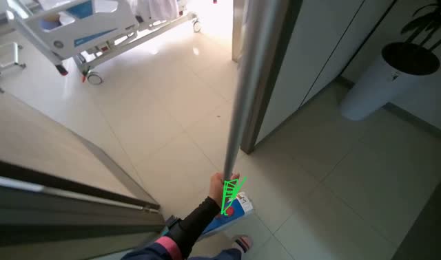 Wringing the mop: egocentric robotics sample