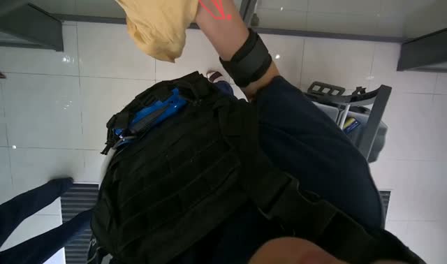 Wiping window frame: egocentric robotics sample