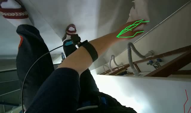 Preparing cleaning tools: egocentric robotics sample