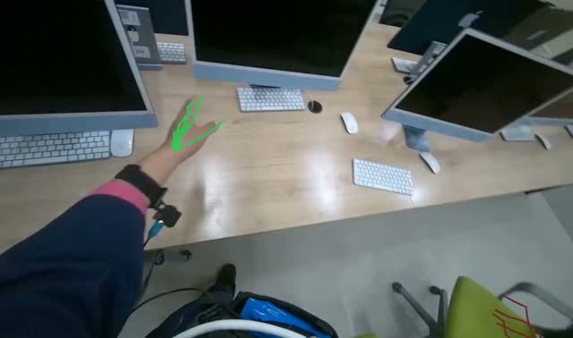 Organizing computer workstations: egocentric robotics sample