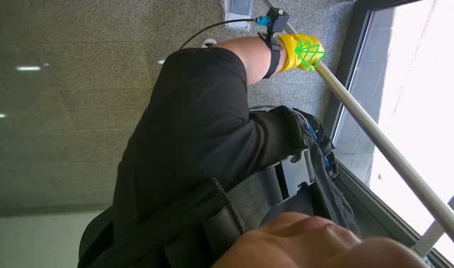 Mopping various floor areas: egocentric robotics sample