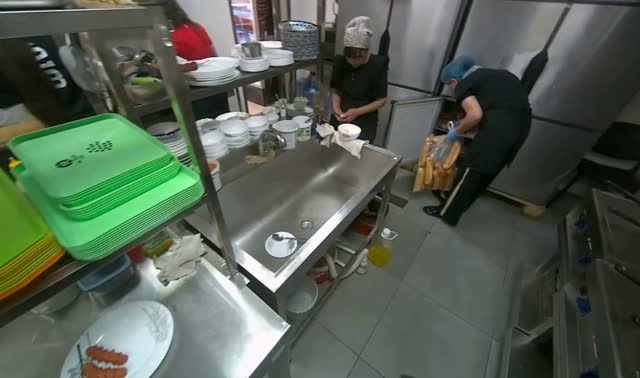 Cooking French Fries: egocentric robotics sample