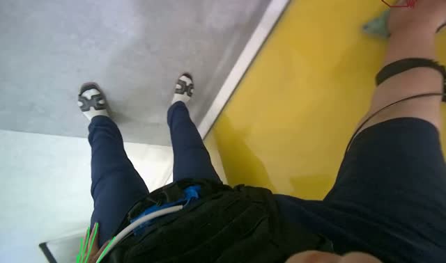 Wiping walls with cloth: egocentric robotics sample