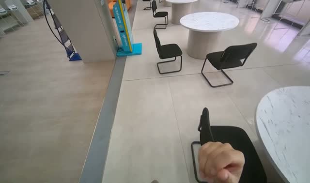 Mopping tiled floor: egocentric robotics sample