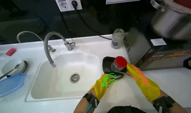 Collecting dirty dishes: egocentric robotics sample
