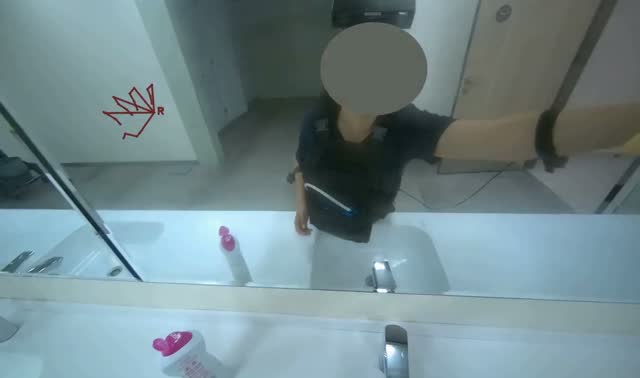 Wiping mirrors: egocentric robotics sample
