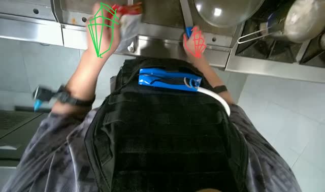 Preparing instant noodles: egocentric robotics sample