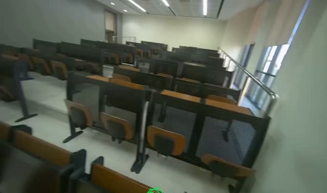 Wiping desks and switches in lecture hall: egocentric robotics sample