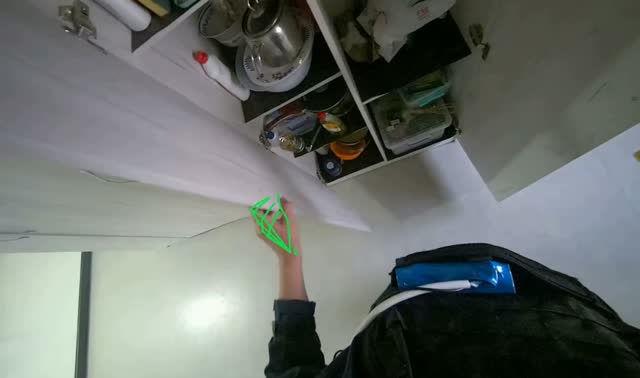 Cleaning and organizing kitchen cabinet: egocentric robotics sample