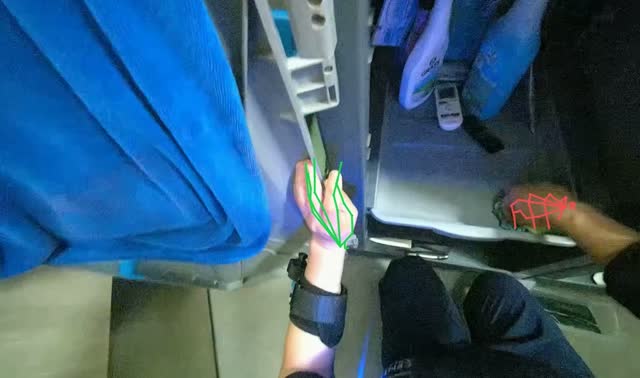 Organizing and cleaning the cleaning cart: egocentric robotics sample