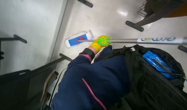 Mopping floor and moving chairs: egocentric robotics sample