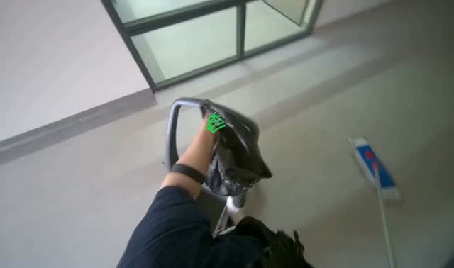 Cleaning floor and managing room items: egocentric robotics sample