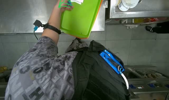 Organizing kitchen items: egocentric robotics sample