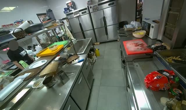 Preparing condiments for serving: egocentric robotics sample