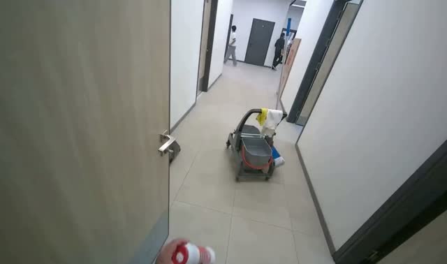 Cleaning toilet bowl: egocentric robotics sample