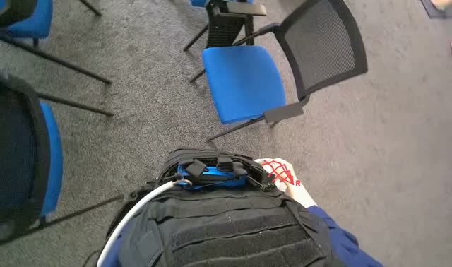 Wiping chair armrests: egocentric robotics sample