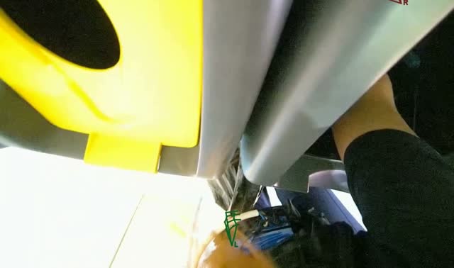 Collecting trash and recycling: egocentric robotics sample