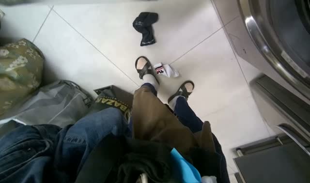 Processing and organizing laundry: egocentric robotics sample