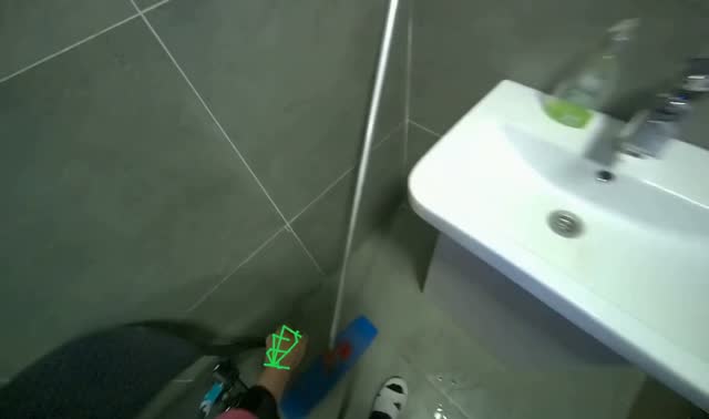 Storing cleaning tools: egocentric robotics sample