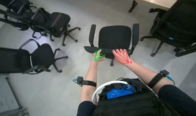 Mopping the floor: egocentric robotics sample