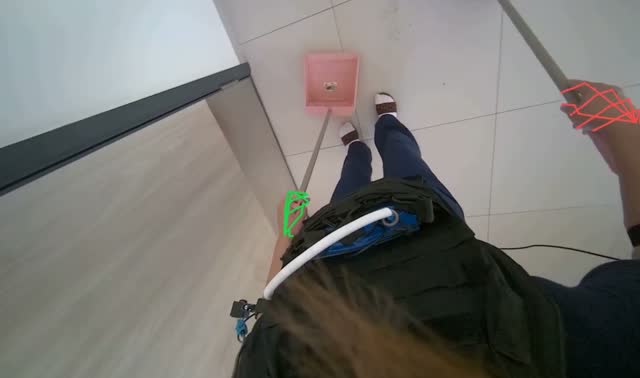 Sweeping floor: egocentric robotics sample