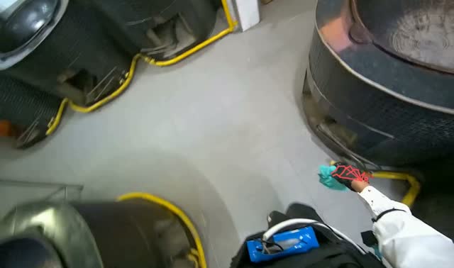 Wiping kitchen counter: egocentric robotics sample