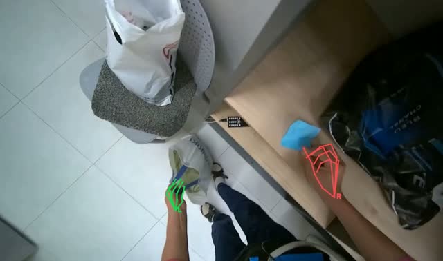 Organizing items and notes: egocentric robotics sample