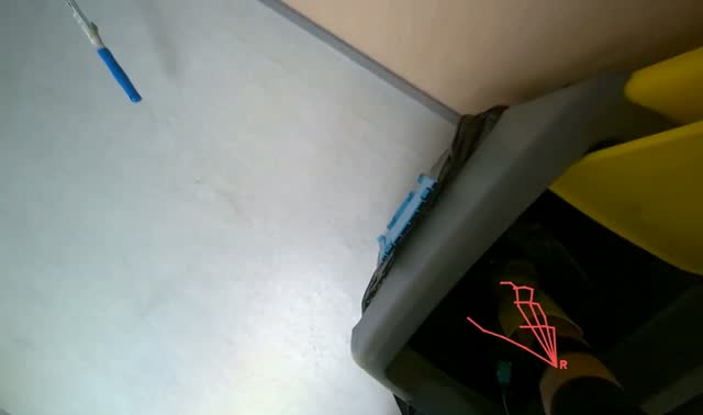 Placing plastic waste into trash bag: egocentric robotics sample